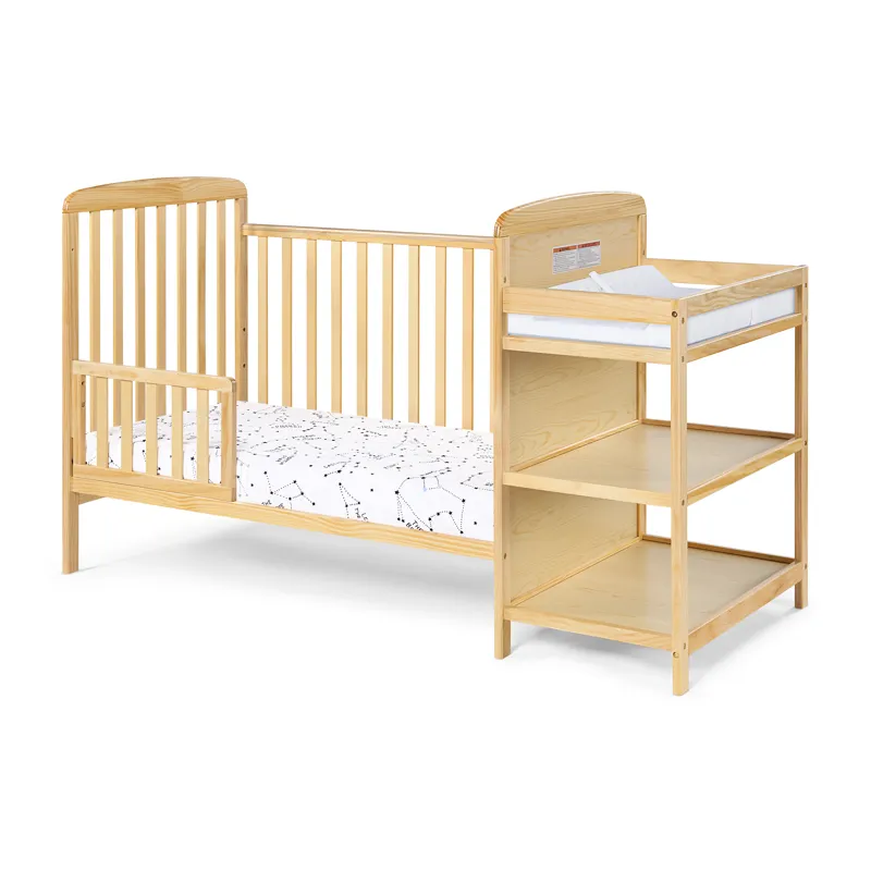 Ramsey - Crib / Changer Combo - Natural