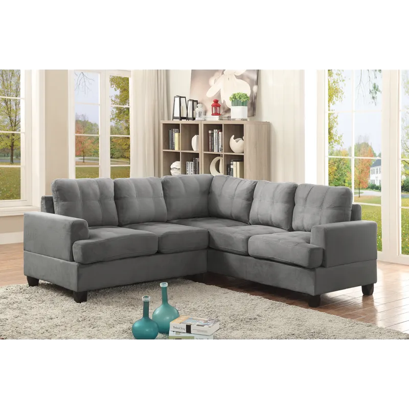 Sandridge - G513B-SC Sectional - Gray