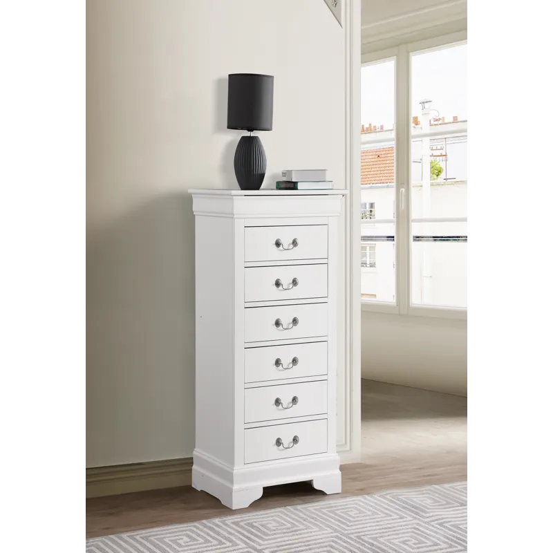 Louis Phillipe - G3190-LC Lingerie Chest - White