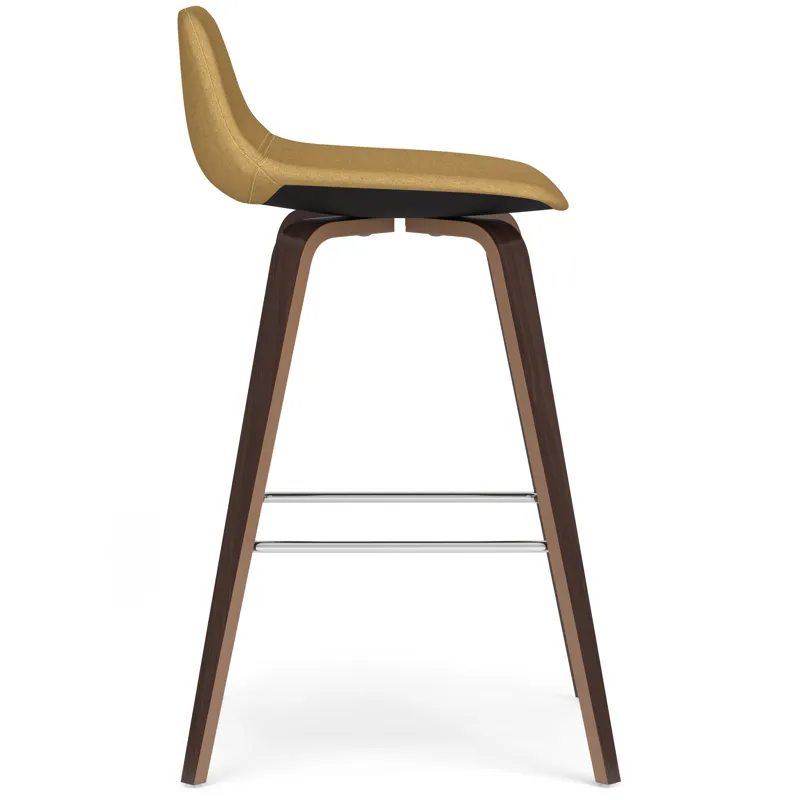 Randolph - Bentwood Counter Height Stool (Set of 2) - Dijon Yellow