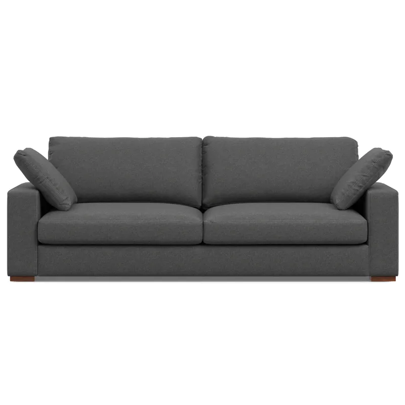 Charlie - 96\" Deep Seater Sofa - Pebble Gray
