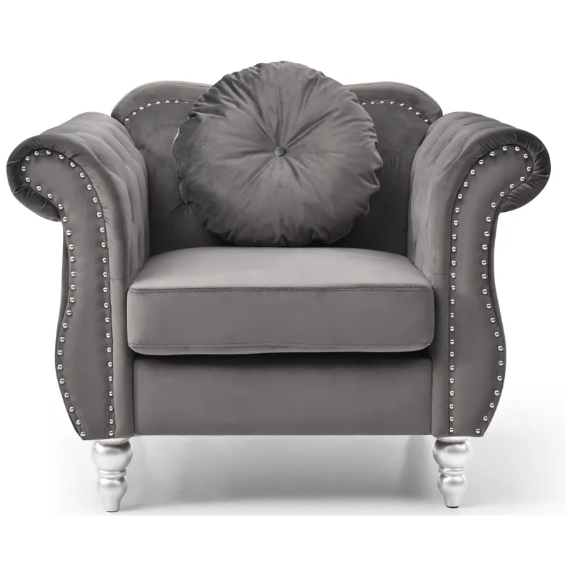 Hollywood - G0660A-C Chair - Dark Gray