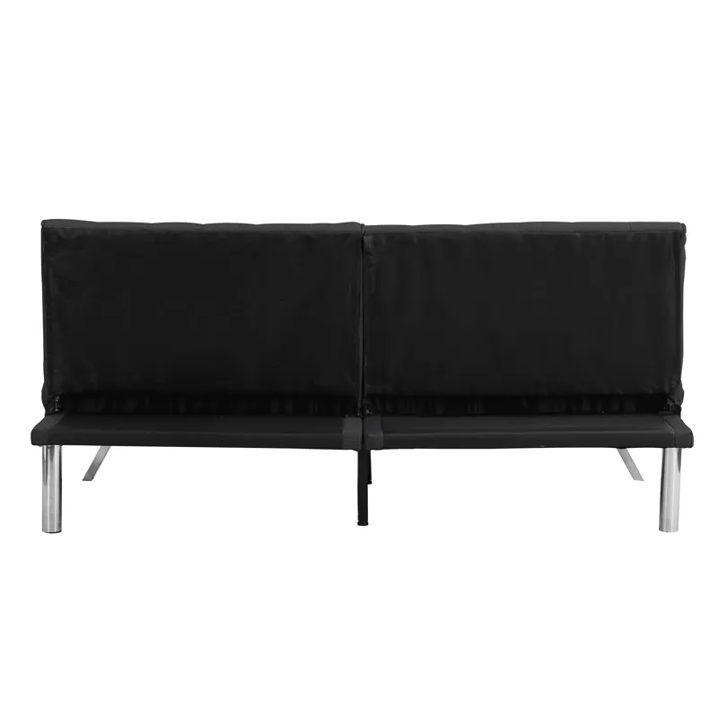 Futon Sofa Bed - Black
