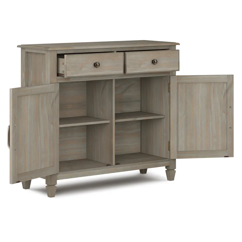 Connaught - Entryway Storage Cabinet - Distressed Grey