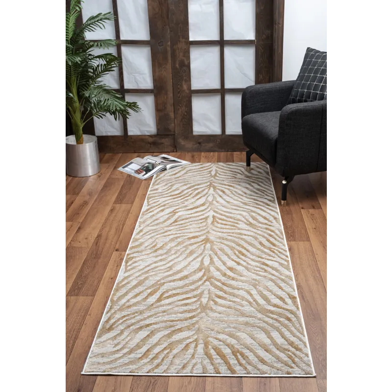 Elegance - GC_CNC6007 Gold 2\' x 3\' Area Rug