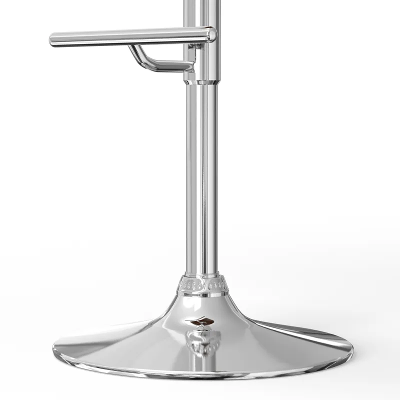 Sheldon - Adjustable Swivel Bar Stool - Black