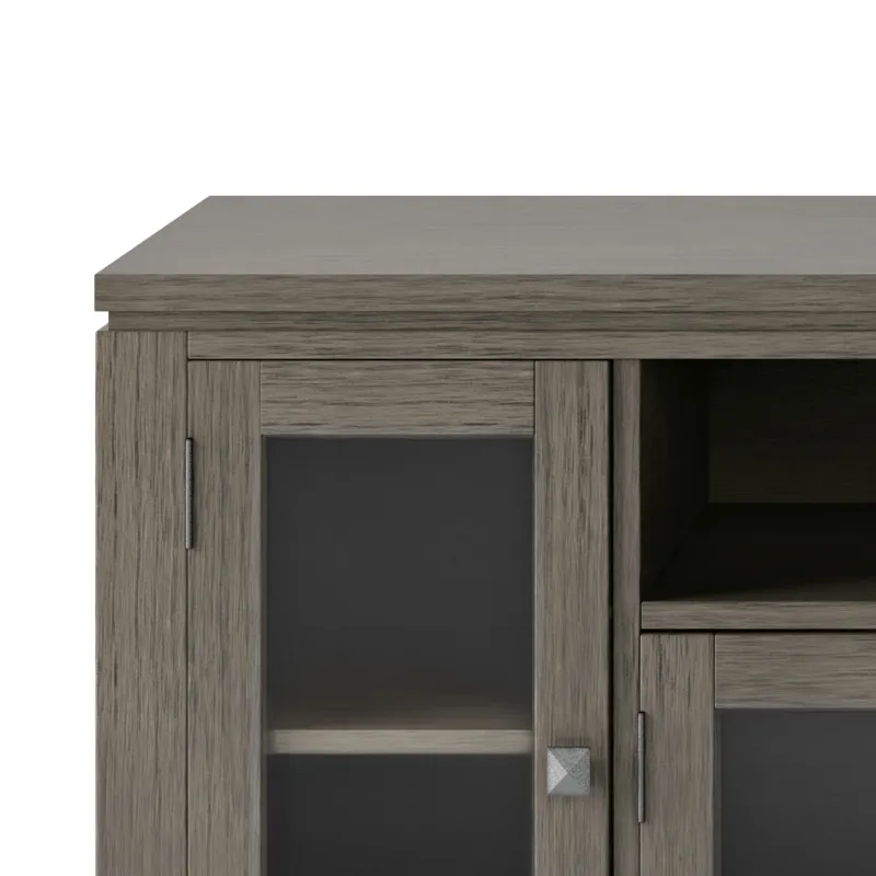 Cosmopolitan - 72\" Wide TV Media Stand - Farmhouse Grey