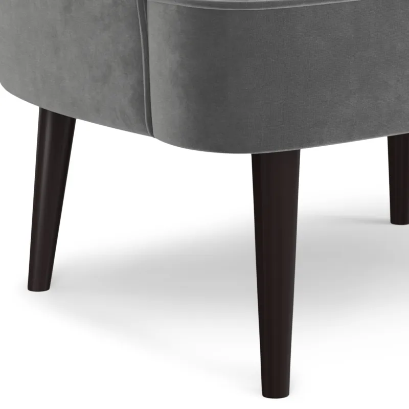 Harrah - Accent Chair - Smoky Grey