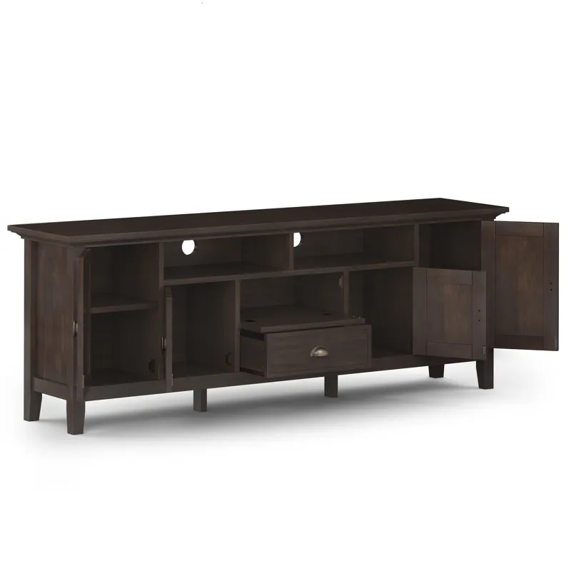 Redmond - 72\" TV Media Stand - Brunette Brown