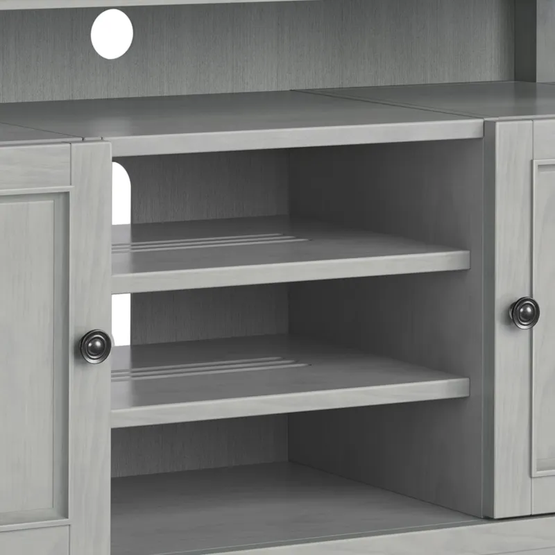 Amherst - TV Media Stand - Fog Grey