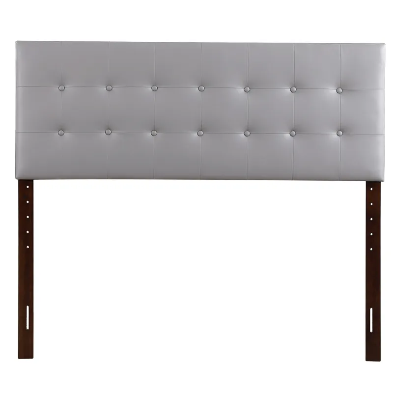 Super Nova - G0130-KHB King Headboard - Light Gray