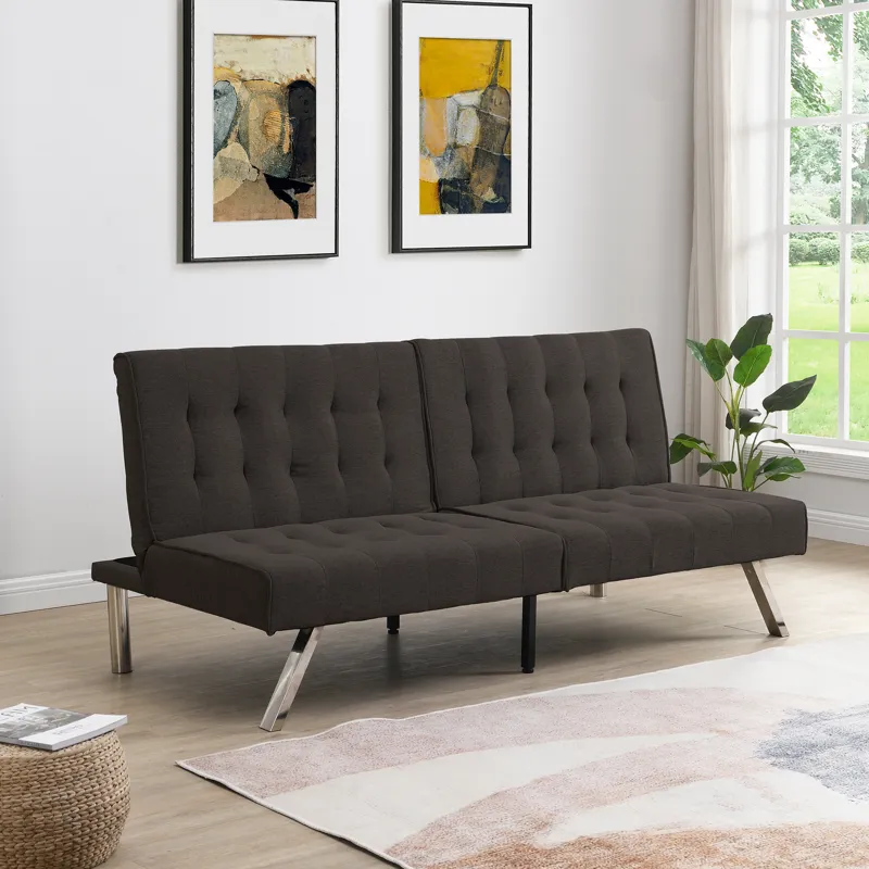 Futon Sofa Bed - Espresso