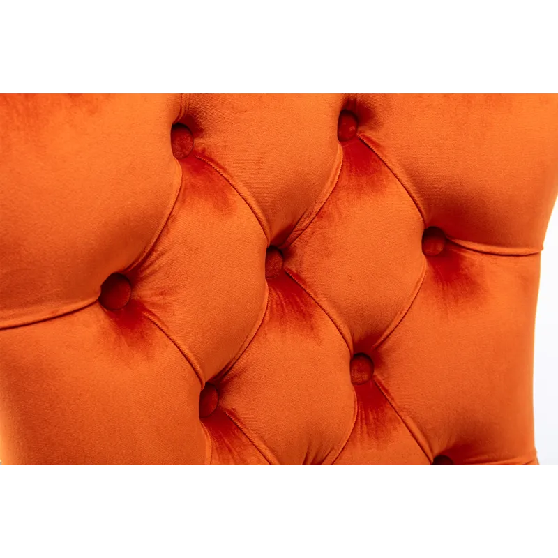 Nikki - Modern, High-End Tufted Solid Wood Contemporary Velvet Upholstered Dining Chair With Wood Le