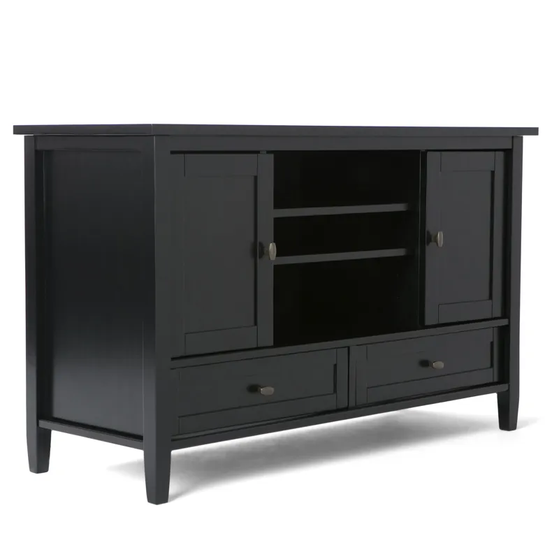 Warm Shaker - TV Media Stand - Black