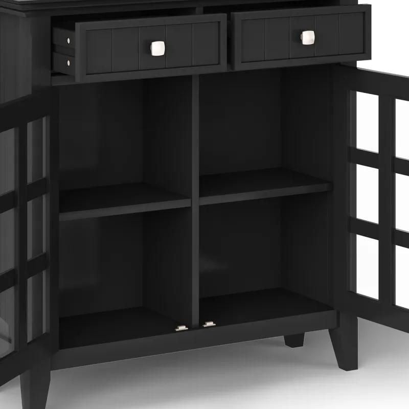 Acadian - Entryway Storage Cabinet - Black