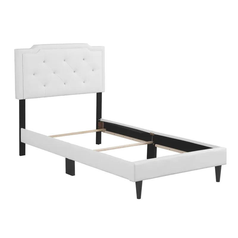 Deb - G1118-TB-UP Twin Bed (All in One Box) - White