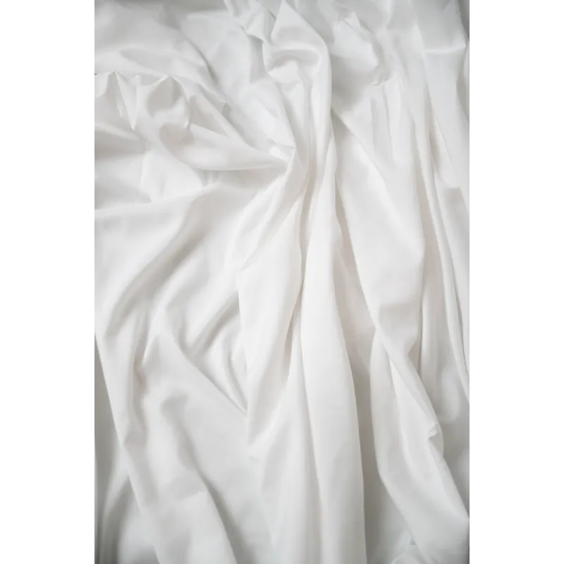 Omne Sleep - 4 Piece Bamboo Flex Head Queen Hypoallergenic Sheet Set - White