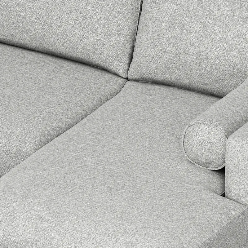 Morrison - Right Sectional Sofa - Mist Grey