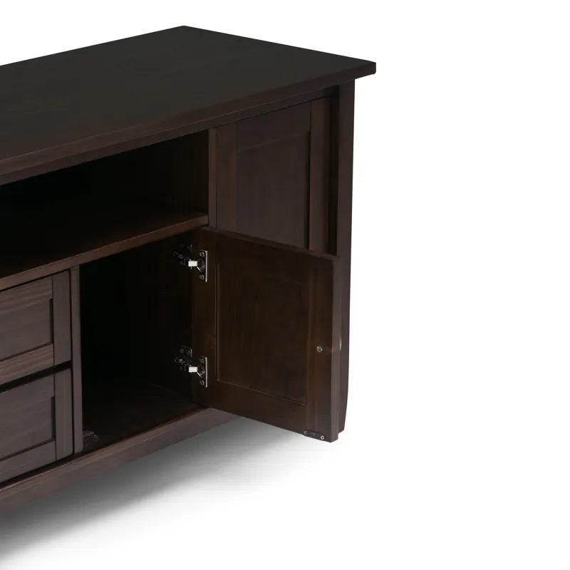 Warm Shaker - 72\" TV Media Stand - Tobacco Brown