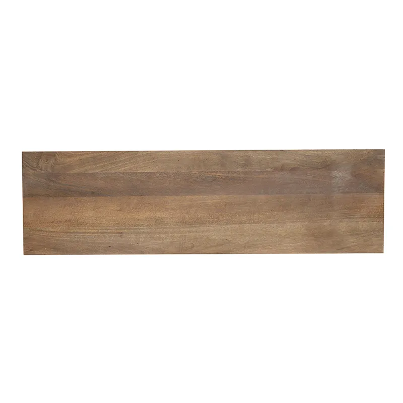 TV Cabinet With Recycle Wood 2 Door - Brown