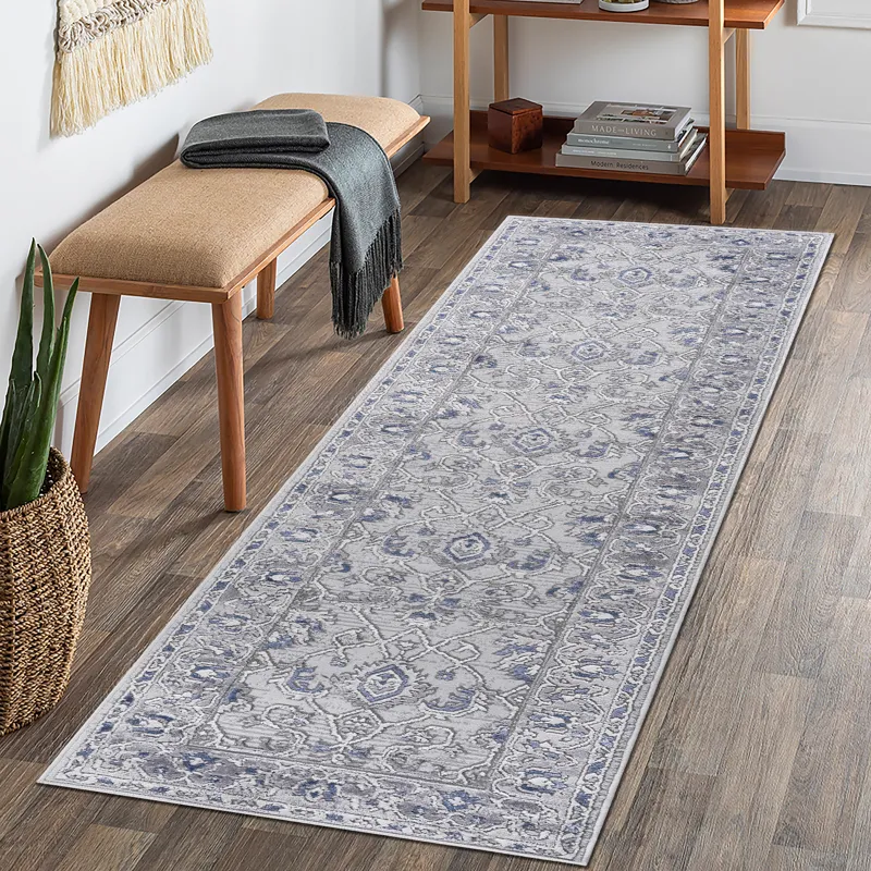 Marfi - 2\' x 8\' Oriental Non-Shedding Living Room Bedroom Dining Home Office Stylish And Stain Res