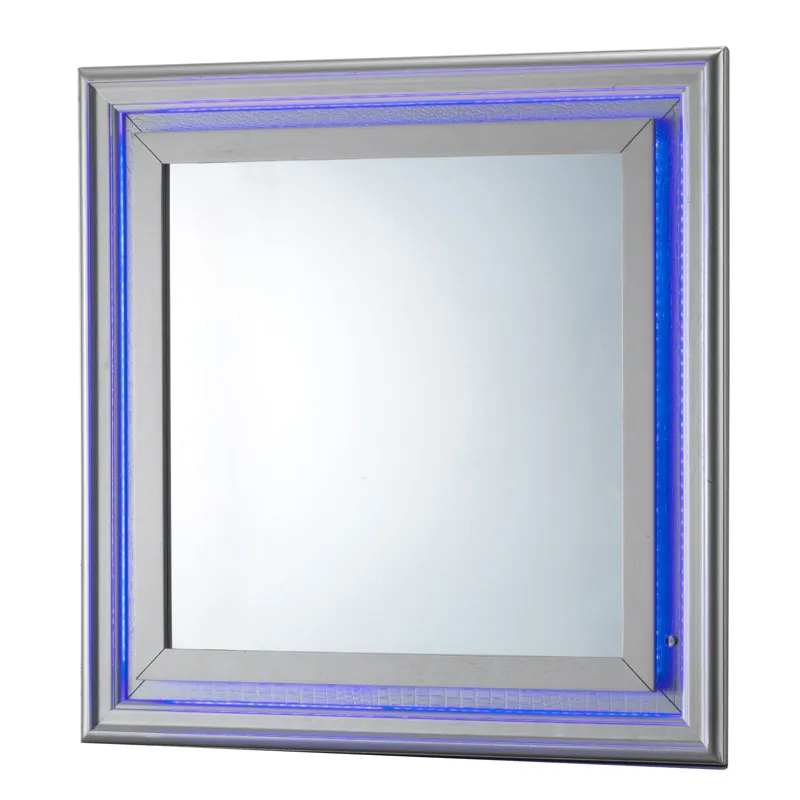 Lorana - Mirror 2 - Silver Champagne