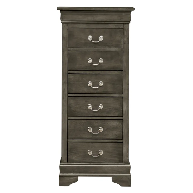 Louis Phillipe - G3105-LC Lingerie Chest - Gray