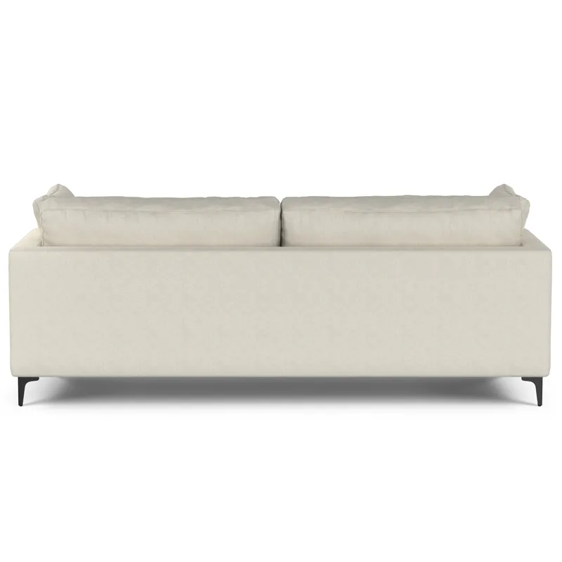 Ava - 90\" Mid Century Sofa - Cream