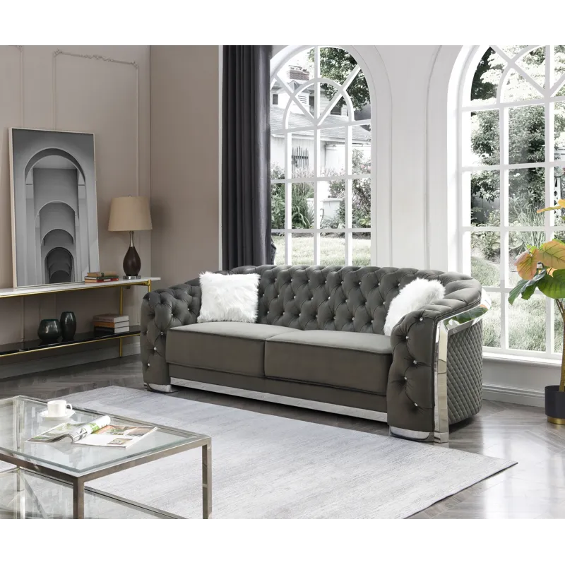 Sapphire - G0590A-S Sofa - Gray