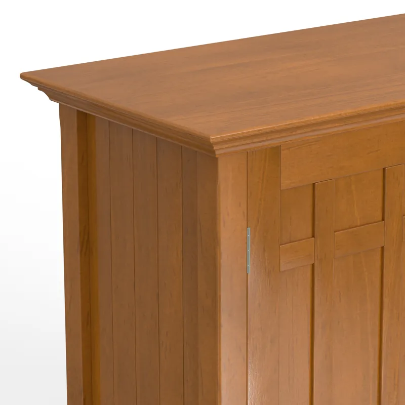 Bedford - Sideboard Buffet and Wine Rack - Light Golden Brown