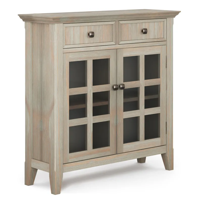Acadian - Entryway Storage Cabinet - Distressed Grey