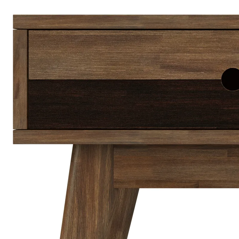 Clarkson - End Table - Rustic Natural Aged Brown