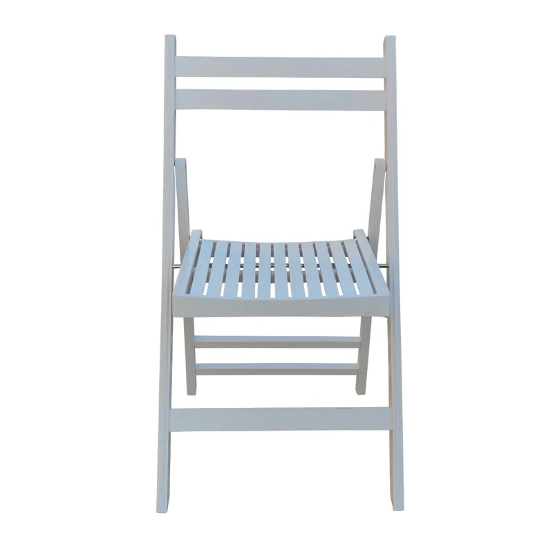 Folding Special Event Chairs, Foldable Style (Set of 4) - White