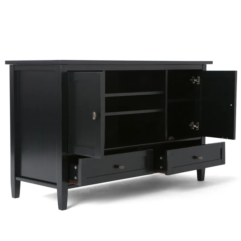 Warm Shaker - TV Media Stand - Black