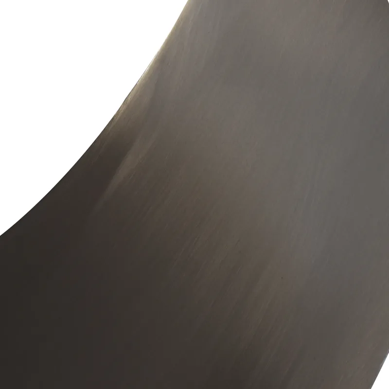 63\" Modern Artificial Stone Crescent-Shaped Metal Legs, Can Accommodate 6-8 People - White / Black