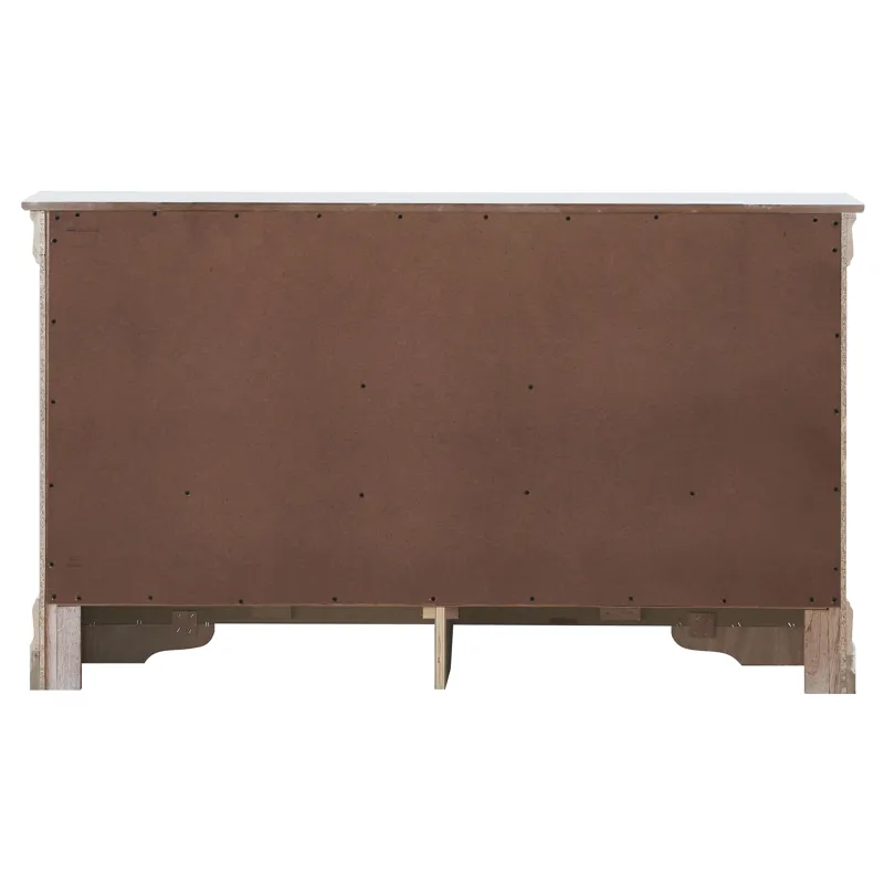 Verona - Stylish Dresser - Silver Champagne