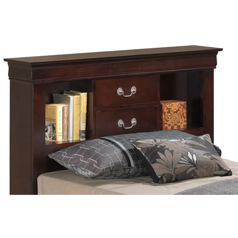 Louis Phillipe - G3125B-TSB Twin Storage Bed - Cappuccino