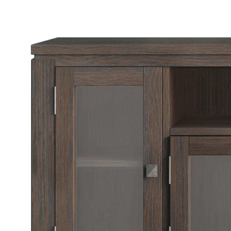 Cosmopolitan - 72\" Wide TV Media Stand - Farmhouse Brown