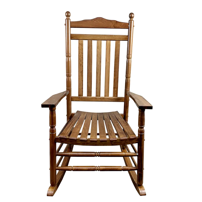Balcony Porch Adult Rocking Chair - Oak