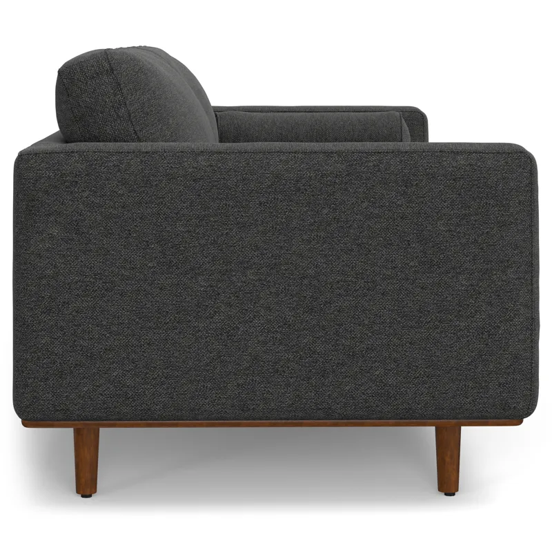 Morrison - 89\" Sofa - Charcoal Grey