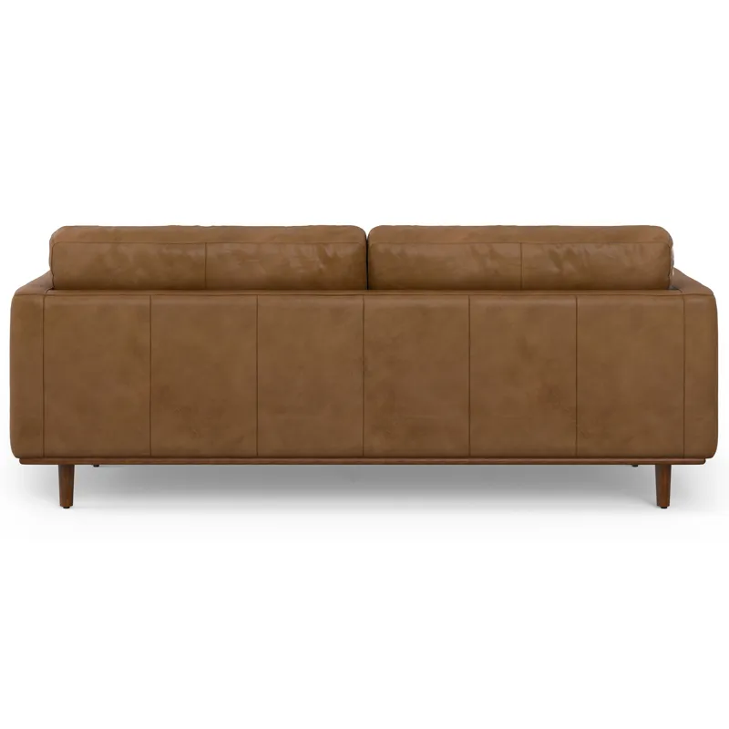 Morrison - 89" Sofa - Caramel Brown