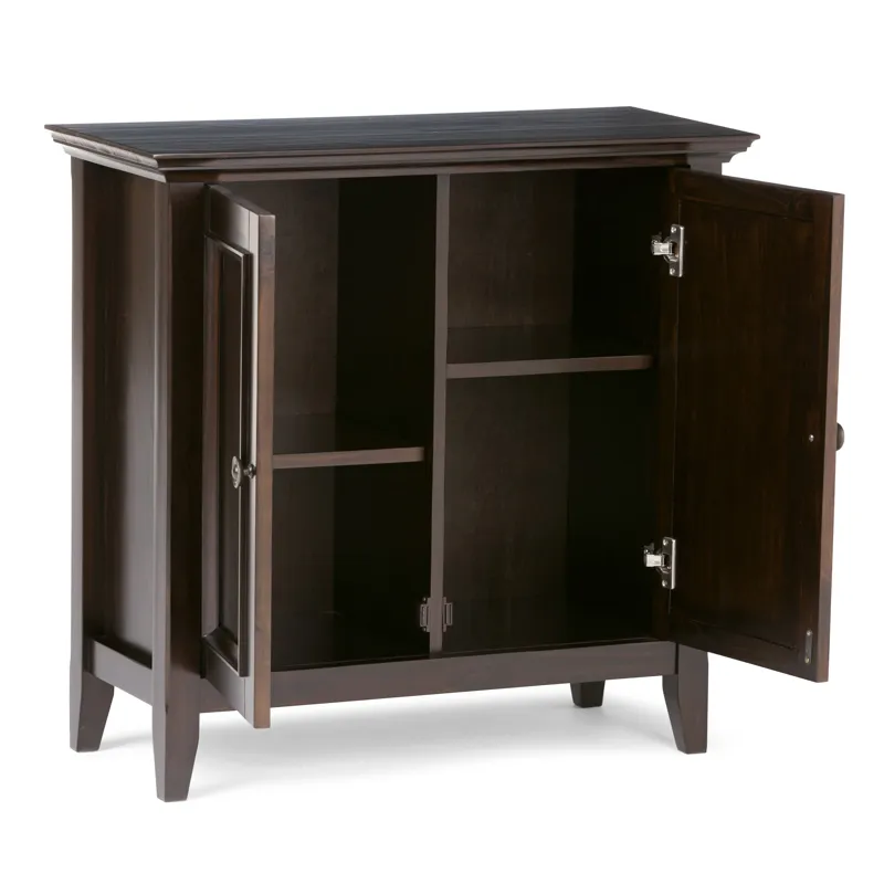Amherst - Low Storage Cabinet - Hickory Brown
