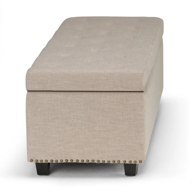 Hamilton - Storage Ottoman - Natural