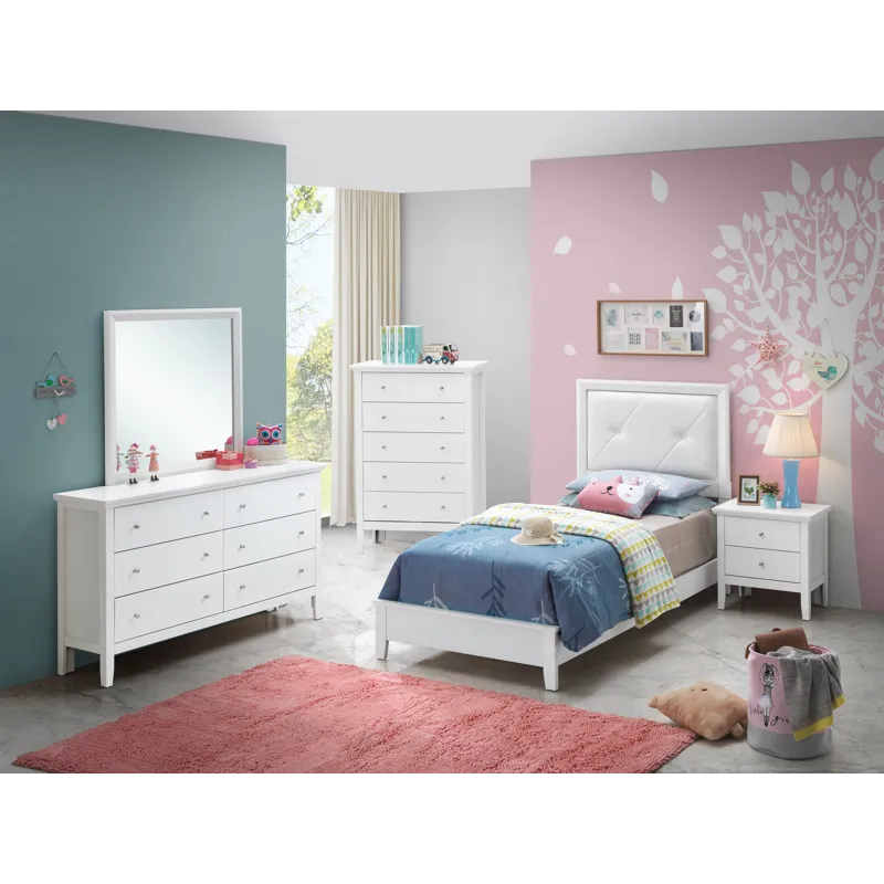 Primo - G1339A-TB Twin Bed - White