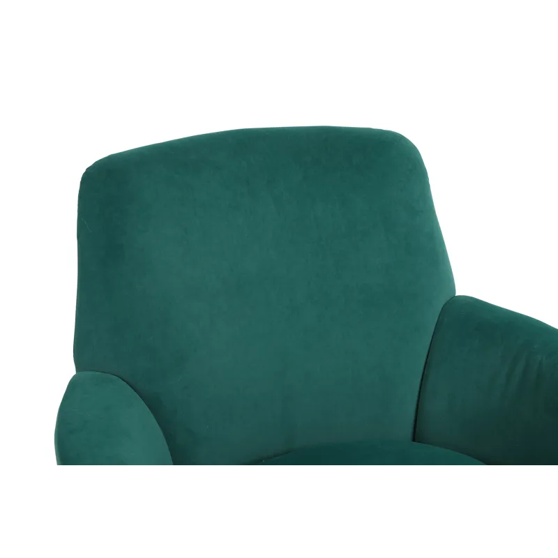 Velvet Swivel Barrel Chair, Swivel Accent Chairs Armchair For Living Room, Reading Chairs For Bedroo