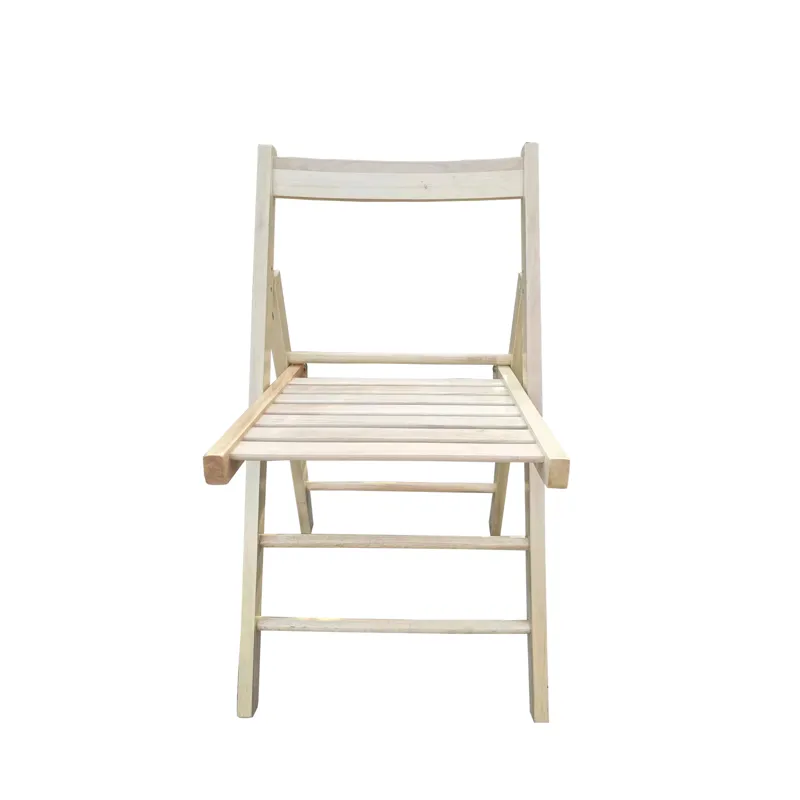 Folding Chair, Foldable Style (Set of 2) - Natural