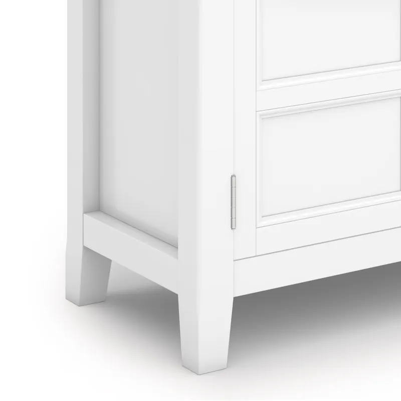 Burlington - Low Storage Cabinet - White