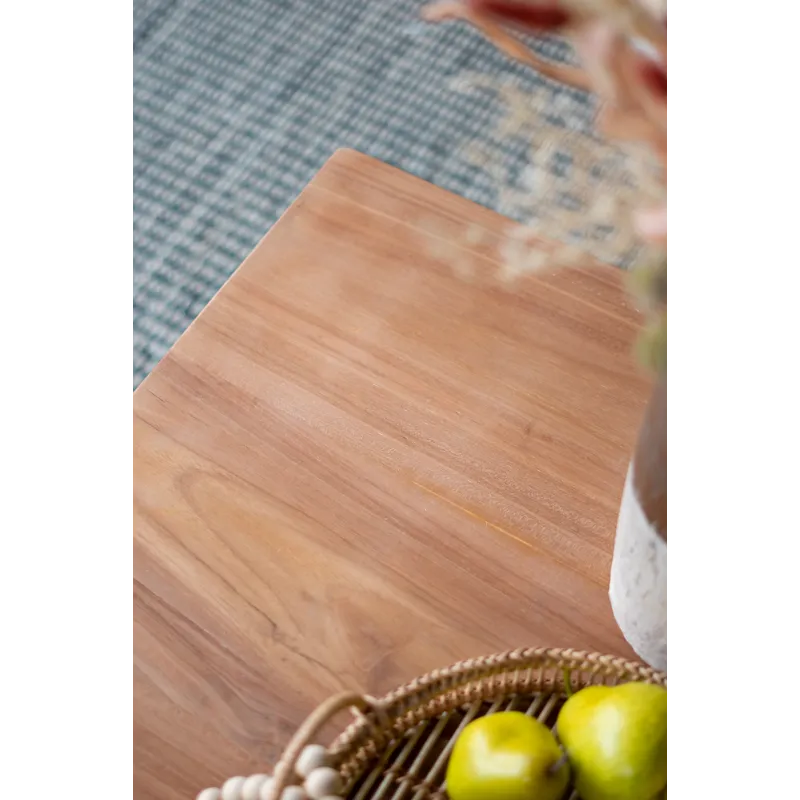 Teak Coffee Table - Natural Brown