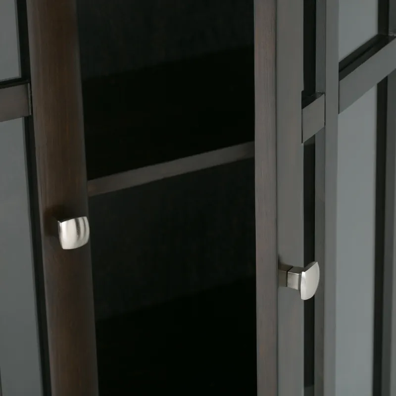 Bedford - Medium Storage Cabinet - Dark Tobacco Brown