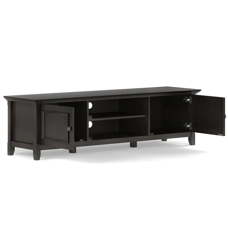 Amherst - 72\" Low TV Media Stand - Hickory Brown